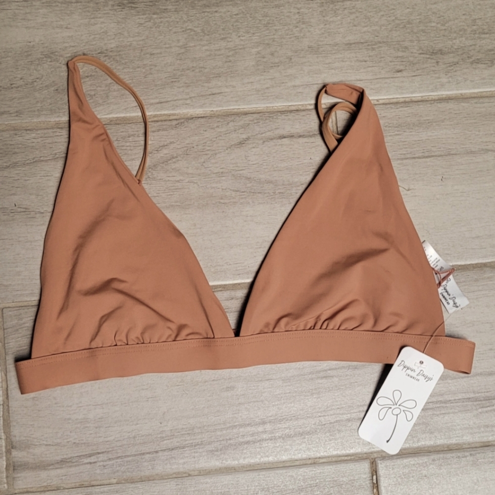 NWT DIPPIN DAISY'S BIKINI TOP